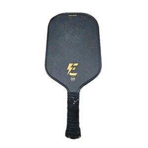 Electrum Model E Raw Carbon Fiber Control Short Handle Pickleball Paddle -DAMAGE